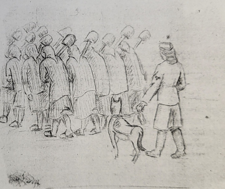 Une image contenant croquis, Dessin au trait, illustration, Œuvre d’art Le contenu généré par l’IA peut être incorrect.